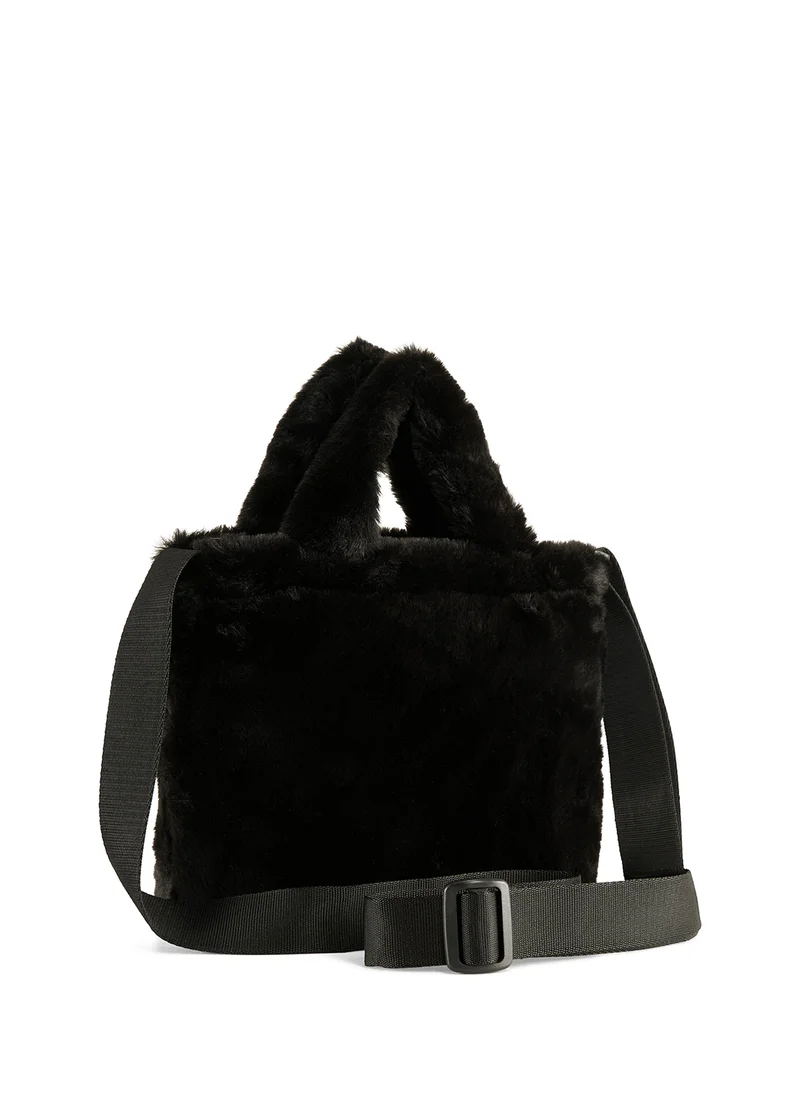 بوما Up Faux Fur Mini Crossbody