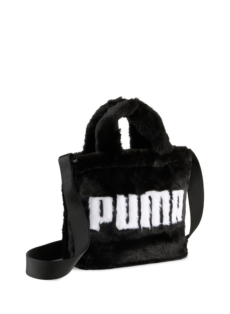PUMA Up Faux Fur Mini Crossbody - Image 1