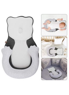 KASTWAVE Portable Snuggle Bed-Co-Sleeping Bed for 0-6 Months Baby Head Support Adjustable with 3D Breathable & Ultra Soft Infant Floor Bedfor Travel, Newborn Essentials Organic Co-Sleeper Baby snuggle (Bear)  - Image 5
