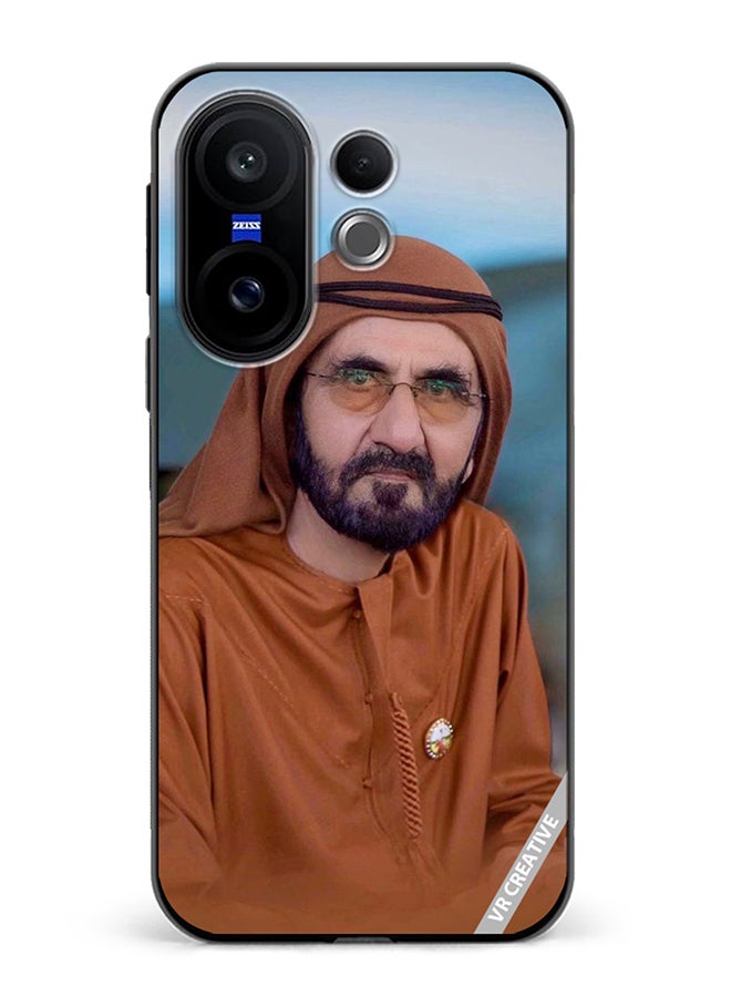 Protective Case Cover For Vivo X200 FE Sheikh Mohammed Bin Rashid Al Maktoum Design Multicolour