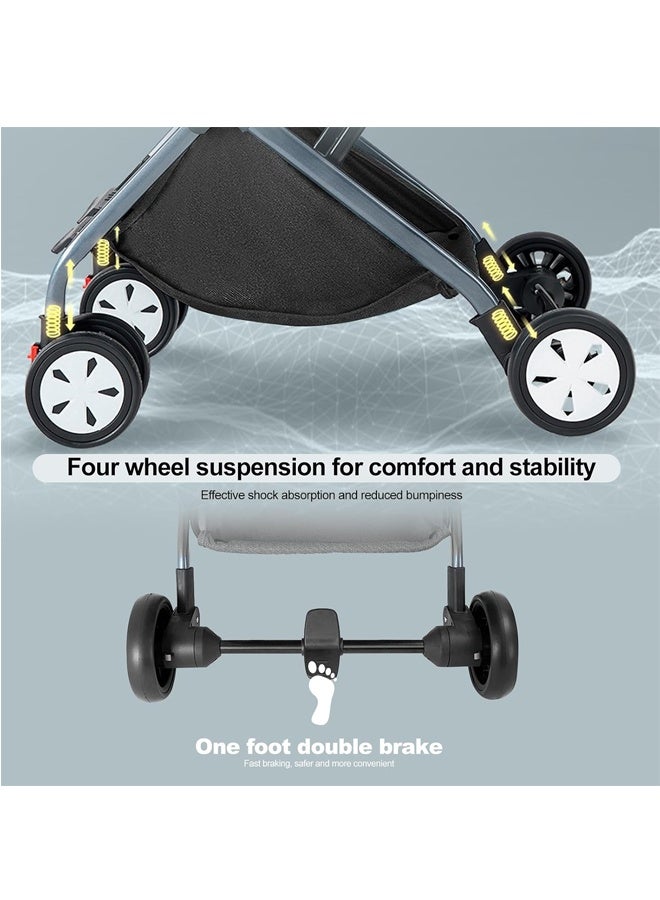 Beauenty Ultra Lightweight Travel Gear And Compact Baby Stroller - Image 5