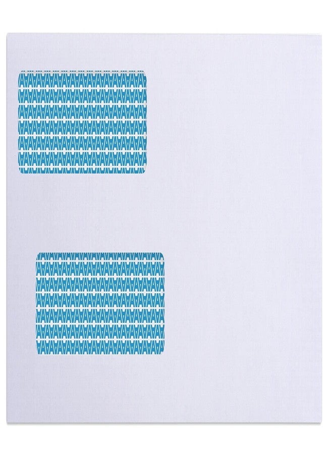 Aimoh 500#8 Double Window Gummed Security Envelopes - for Business Checks, QuickBooks & Quicken Checks, Size 3 5/8 x 8 11/16 Inches - Checks Fit Perfectly - Not for Invoices, 500 Count (30181) - Image 3