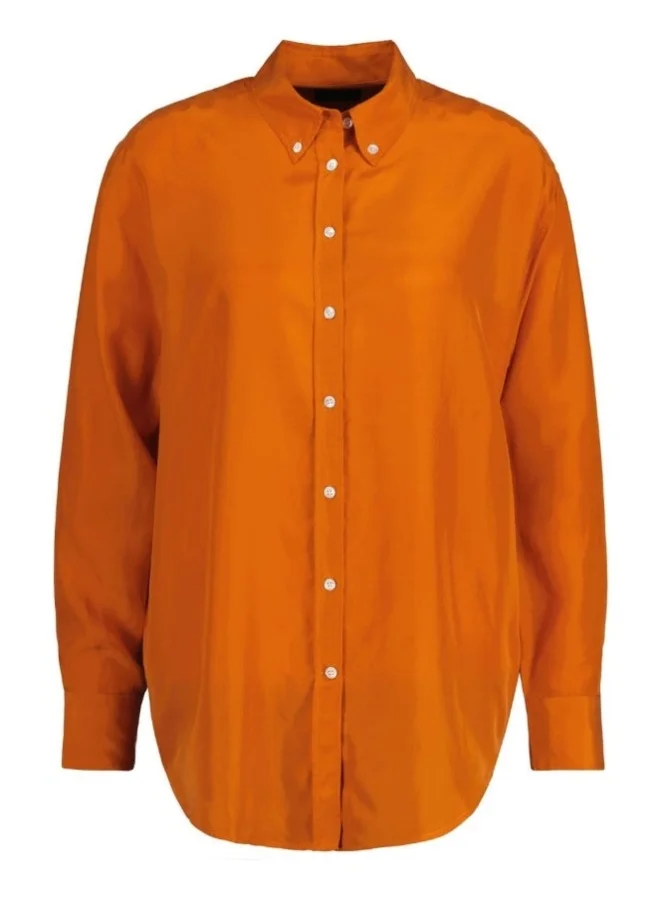 GANT Gant Relaxed Fit Silk Shirt