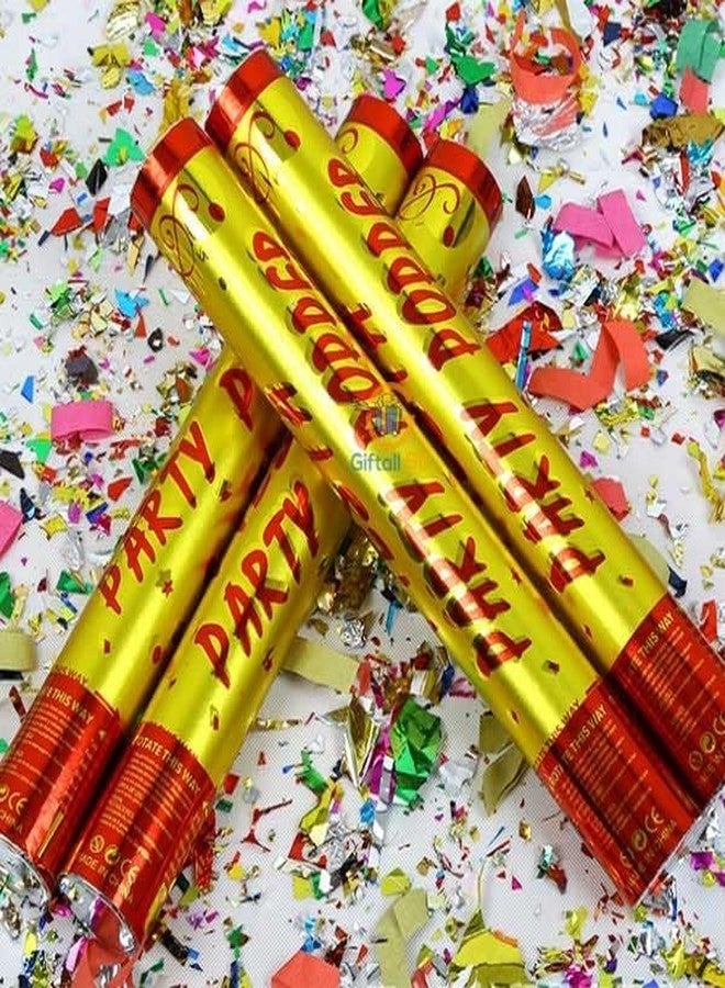 Untumble Party Poppers with Glitter Confetti Stuffing, 40 cm, Large Size, Pack of 3 - Image 5
