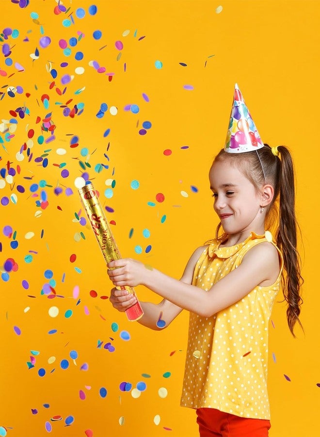 Untumble Party Poppers with Glitter Confetti Stuffing, 40 cm, Large Size, Pack of 3 - Image 2