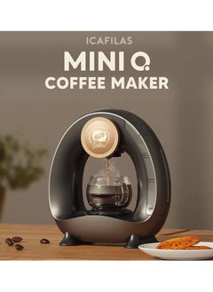 FIPKA Portable American MINI Q Coffee Maker Machine Compatible with Coffee Powder Grind  - Image 2