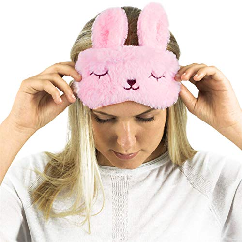 Jenna Silicone Sleep Eye Mask For Men Women, Night Sleeping Mask & Blindfold, Block Out Light, Soft Comfort Eye Shade Cover For Travel Nap (Pink) - Image 5