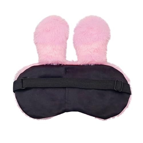 Jenna Silicone Sleep Eye Mask For Men Women, Night Sleeping Mask & Blindfold, Block Out Light, Soft Comfort Eye Shade Cover For Travel Nap (Pink) - Image 2