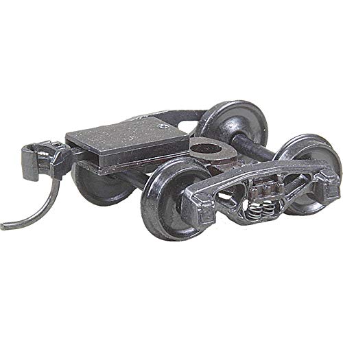 Kadee HO Scale Bettendorf 50-ton Trucks Spring w/Couplers - 33" Wheels 1 Pair - Image 4