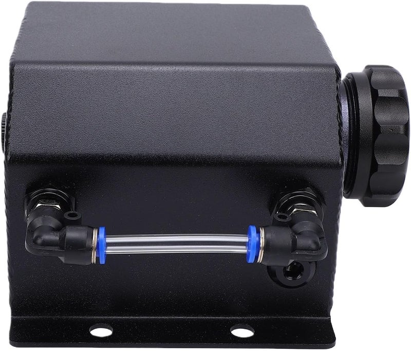 Generic Aluminum Alloy Coolant Overflow Tank Efficient 1L Reservoir for Universal Fitment - Image 5