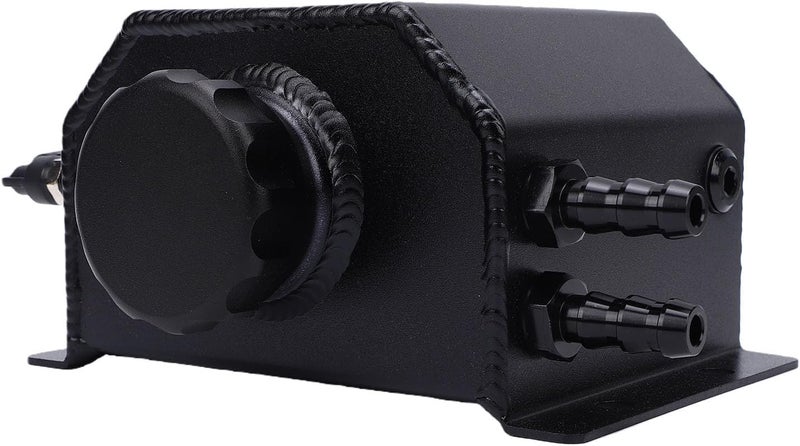 Generic Aluminum Alloy Coolant Overflow Tank Efficient 1L Reservoir for Universal Fitment - Image 2
