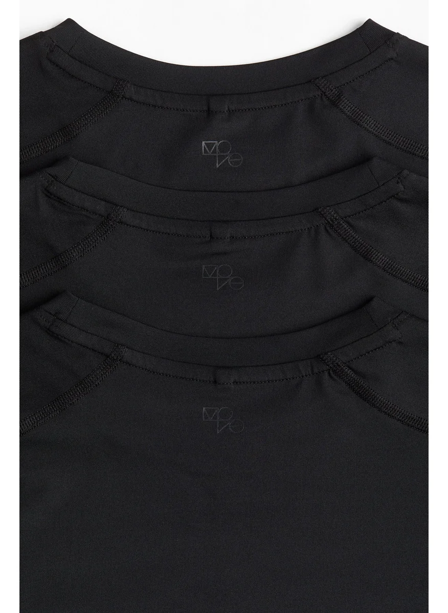 H&M 3-Pack Sports Tops