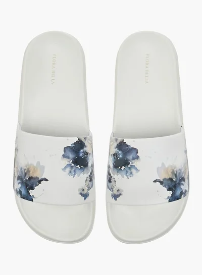Flora Bella By Shoexpress Women's Slip-On Printed Slides