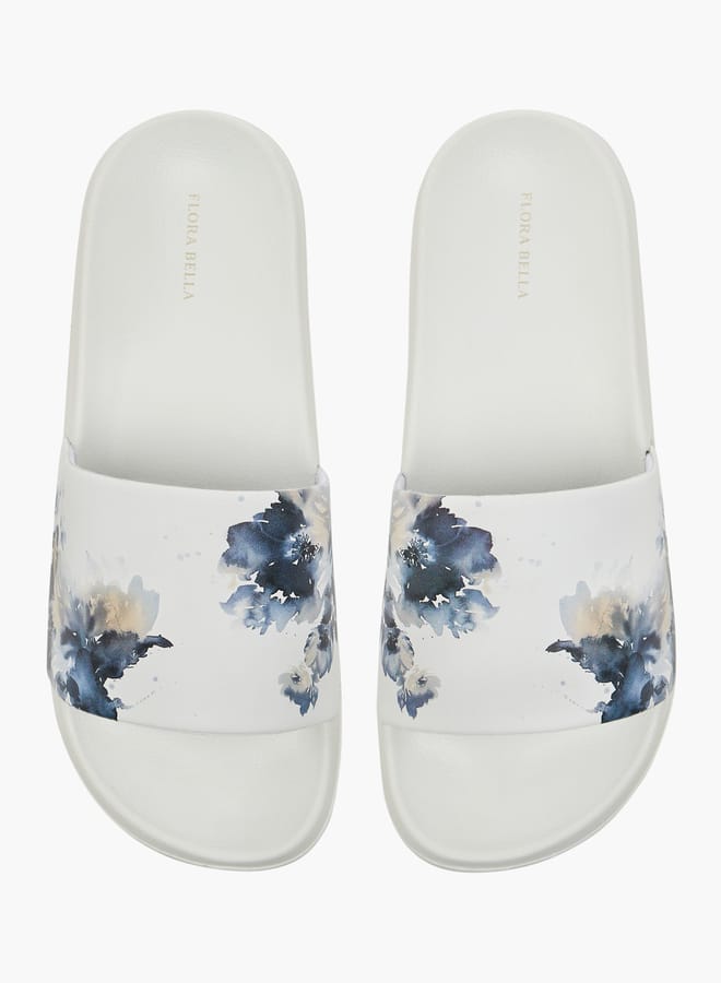 Flora Bella By Shoexpress Women's Slip-On Printed Slides  - Image 1