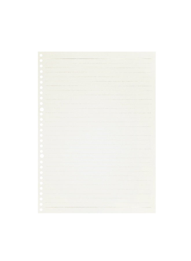 Zelten 2 Pack A4 90 Sheets/180 Pages Lined Loose Leaf Punched Paper Refills Paper for 30 Hole Binder Personal Organizer Diary Notebook Refillable Planner - Image 2
