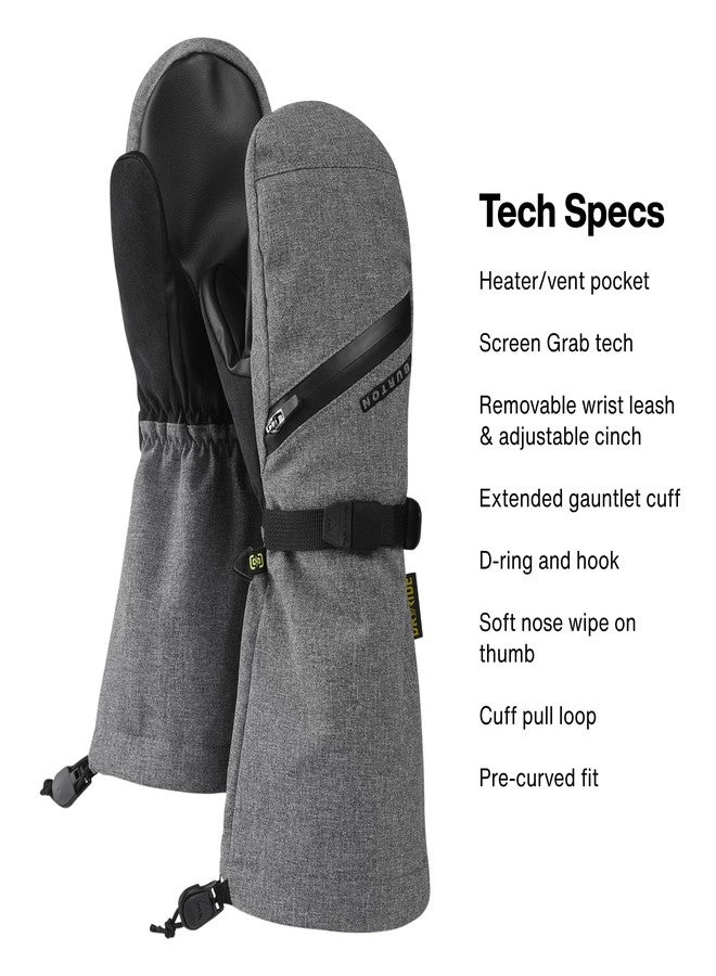 Burton Kids' Vent Snow Mittens (Soft Sage, Medium) - Image 3