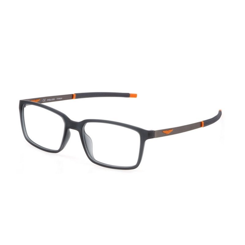 بوليس إطار نظارات طبية مستطيل الشكل من بوليس