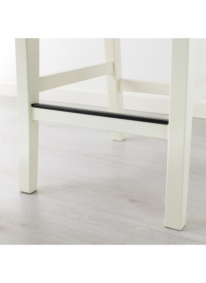 Zaboon - Bar Stool With Backrest, White, 63 Cm - Image 1