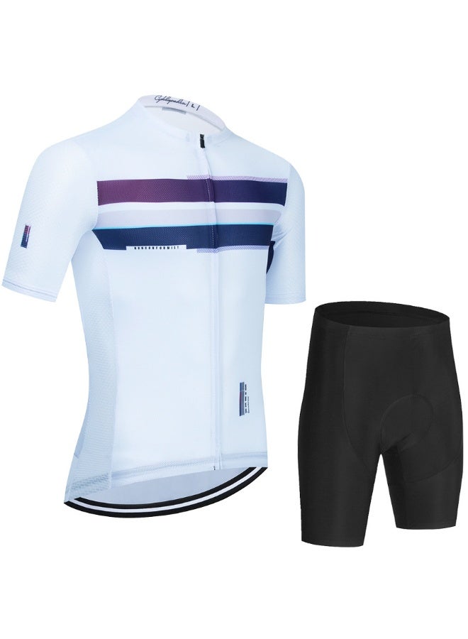 KUYING Summer Short Sleeved Cycling Suit Set  - Image 1