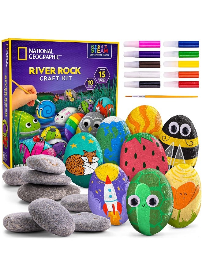 NATIONAL GEOGRAPHIC طقم الحرف من ناشيونال جيوغرافيك لصخور الأنهار - Image 1