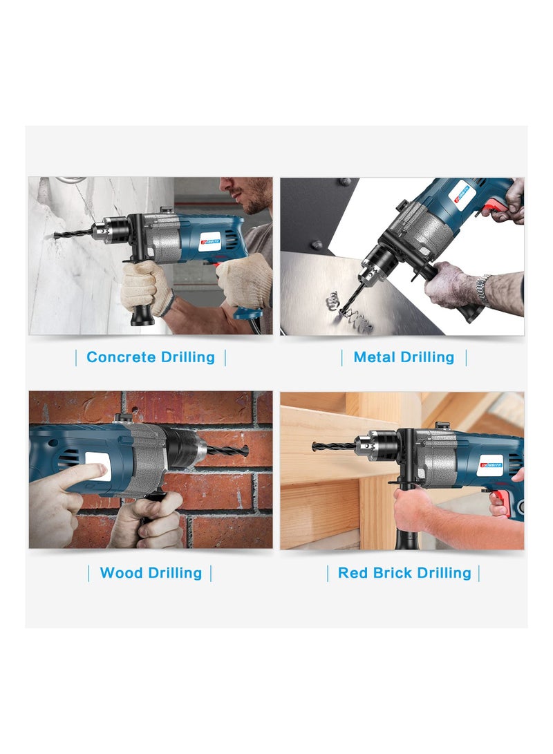 10 Pieces Masonry Drill Bit Set, Concrete Drill Bit Set Carbide Drill Bit Collection Precision Carbide Drills Versatile Drill Bit Set  for Glass, Brick, Tile, Plastic, Ceramic and Wood - Image 4