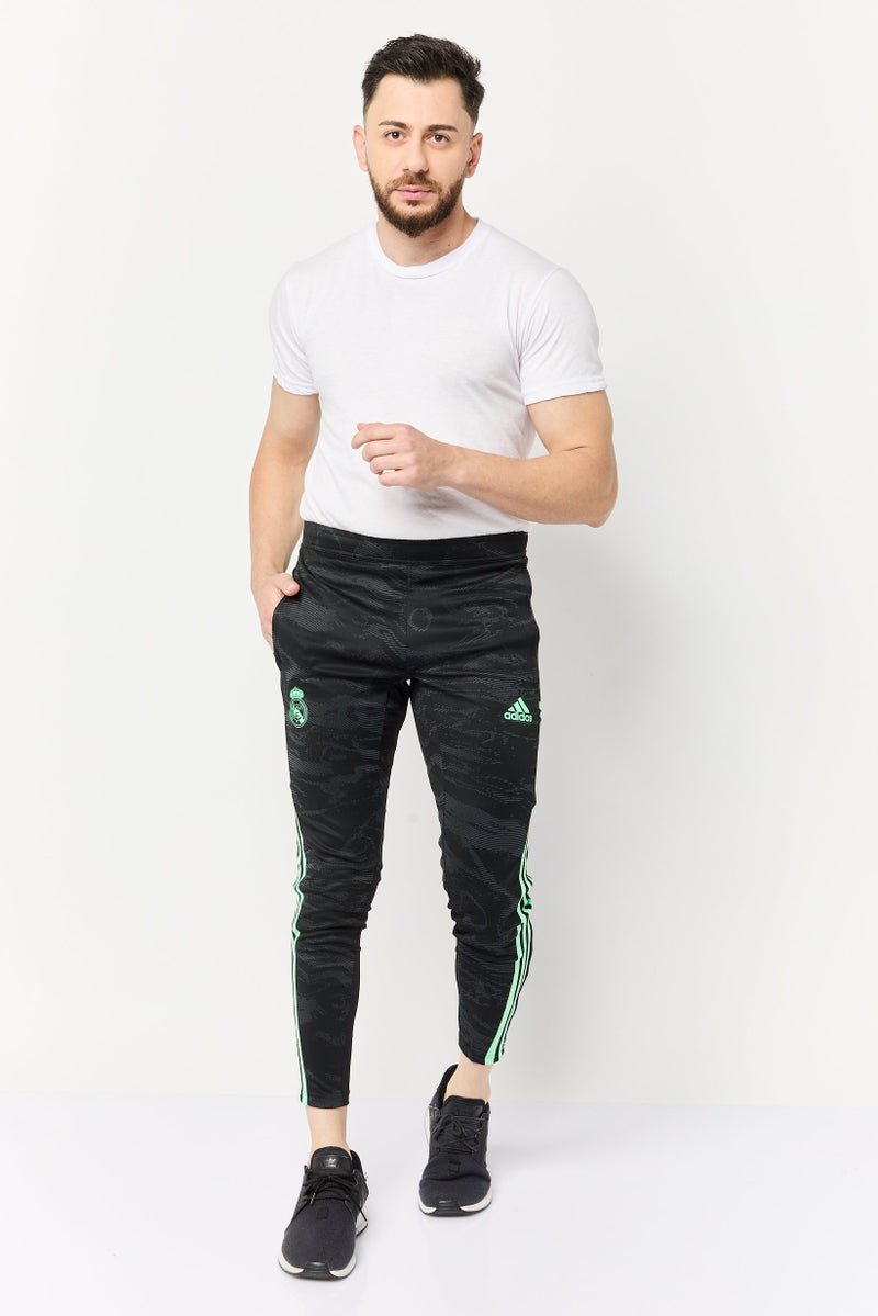 Adidas Men Sportswear Fit Real Madrid CF Football Pant, Black  - Image 2