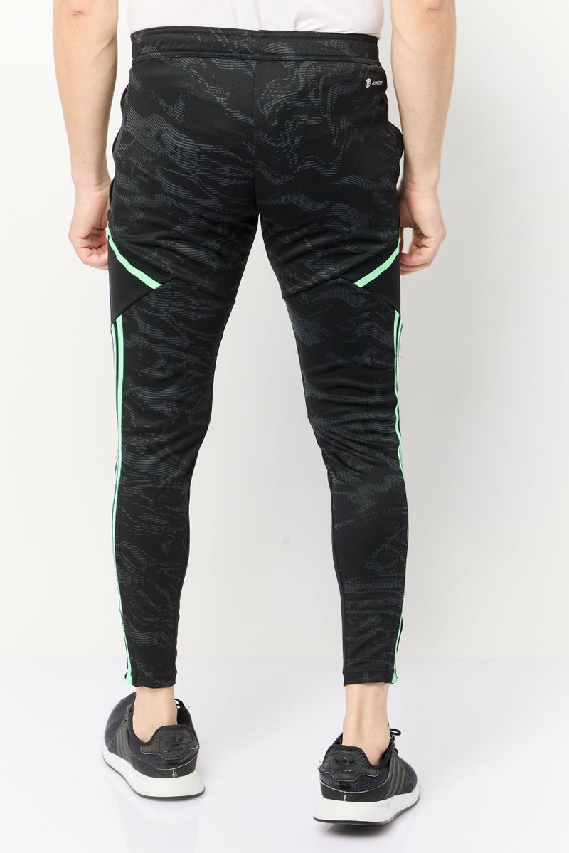 Adidas Men Sportswear Fit Real Madrid CF Football Pant, Black  - Image 4