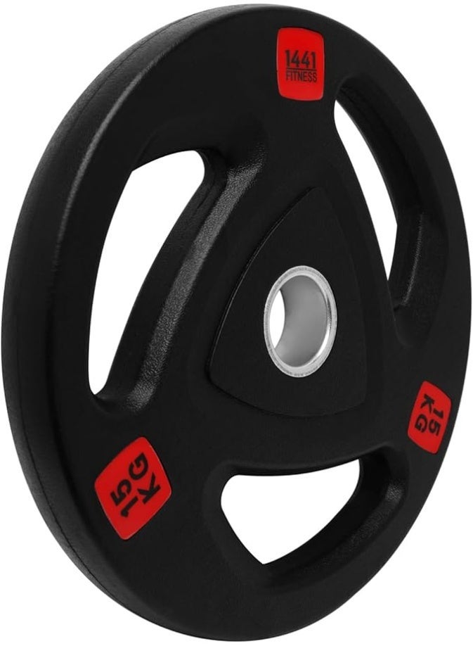 Fitness Insanity Gym weight plate for barbells – for bodybuilding and weightlifting exercises - Image 2