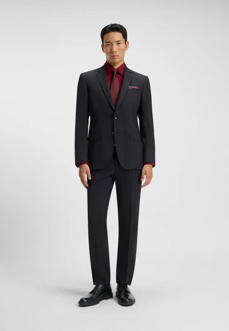 بوس أحذية ديربي جلد بنعل مطاطي