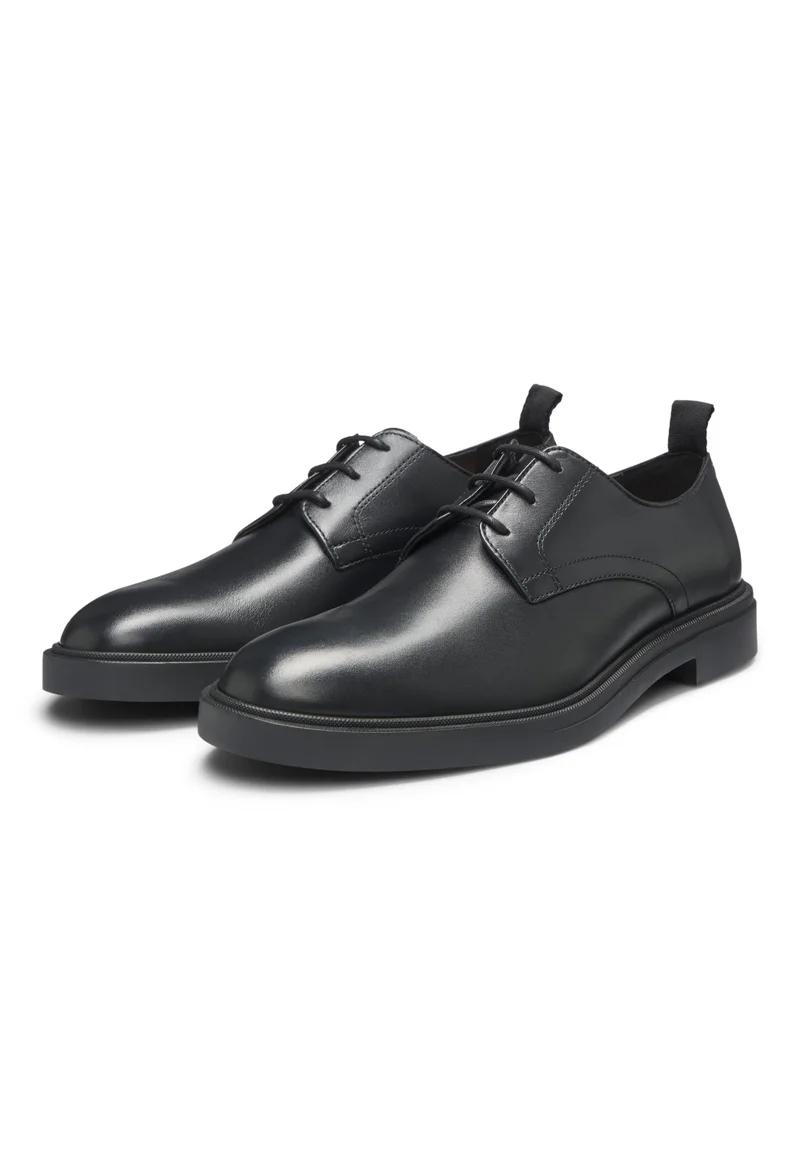 Leather Derby shoes with rubber outsole