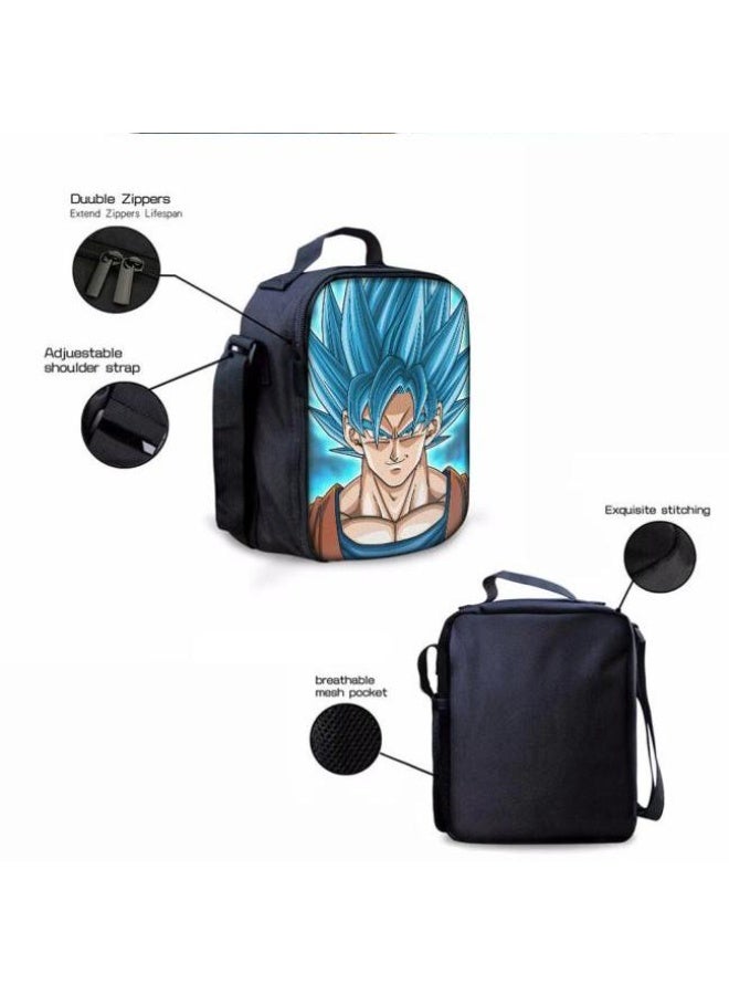 عام حقيبة الظهر المطبوعة الشائعة - مجموعة حقيبة الظهر المكونة من ثلاث قطع (يمكن استخدامها للطلاب والأطفال والأصدقاء للنزهات وتسلق الجبال وما إلى ذلك) - 4 - Image 2