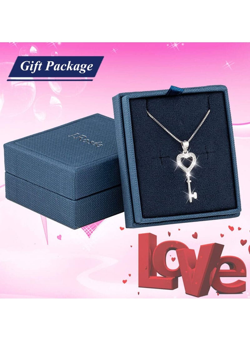 J.Rosée Swarovski Elements Crystal 18K Rose Gold Plated 925 Sterling Silver Pendant Necklace for Women Gift Packing J.Rosée Fashion Jewelry JR-1012 - Image 4