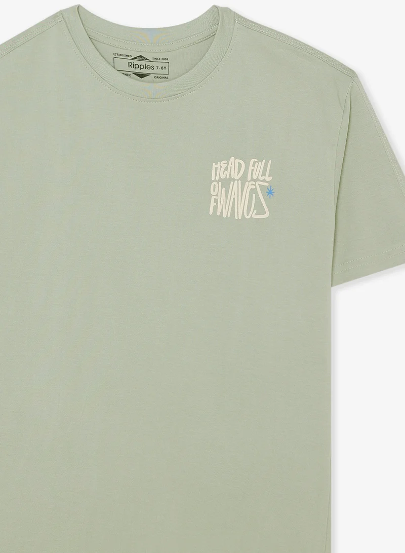 Ripples Boys Drop Shoulder Tee