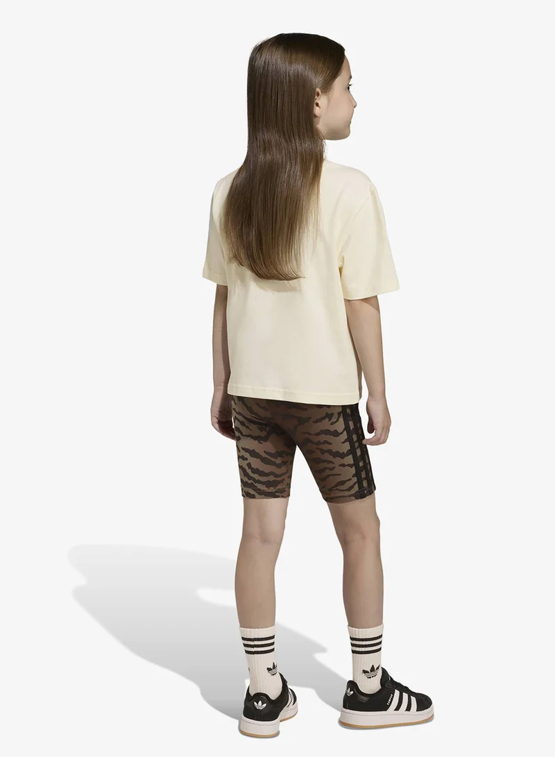 adidas Originals Kids Aop Cycling T-Shirt Set