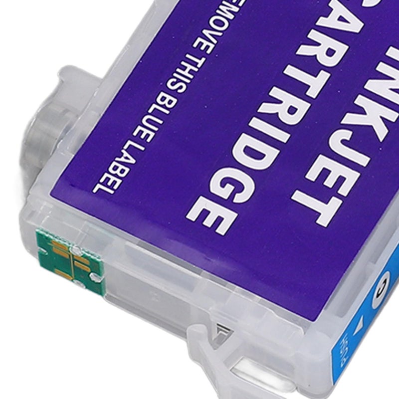 4 Pack Refillable Black Ink Cartridge Permanent Chip High Yield for Home Printers - Image 5
