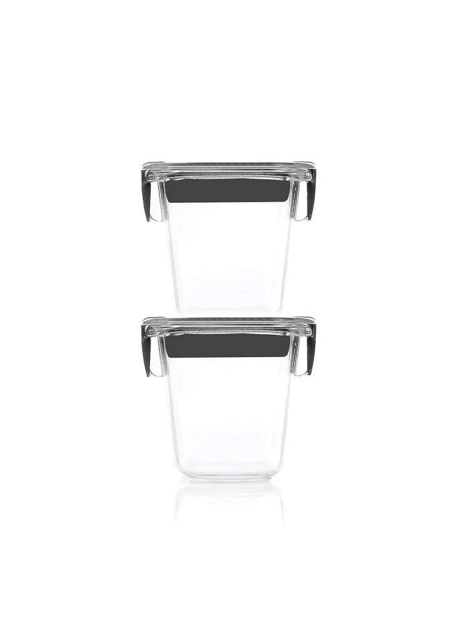 Rubbermaid Brilliance Food Storage Container, Mini, 0.5 Cup, Clear, 2 Pack - pzsku/ZFD70B01DAFA2522831CBZ/45/_/1728458742/05d911a7-ab9a-435c-9c1b-1c686e3ec5d7