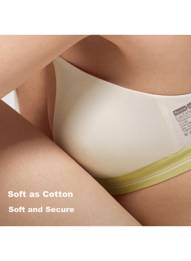 Bananain [zhao Lusi's Choice] Air Cup 311s French Triangle Cup, Women's Underwear, Cotton-like Thin Breathable Bra - Image 2