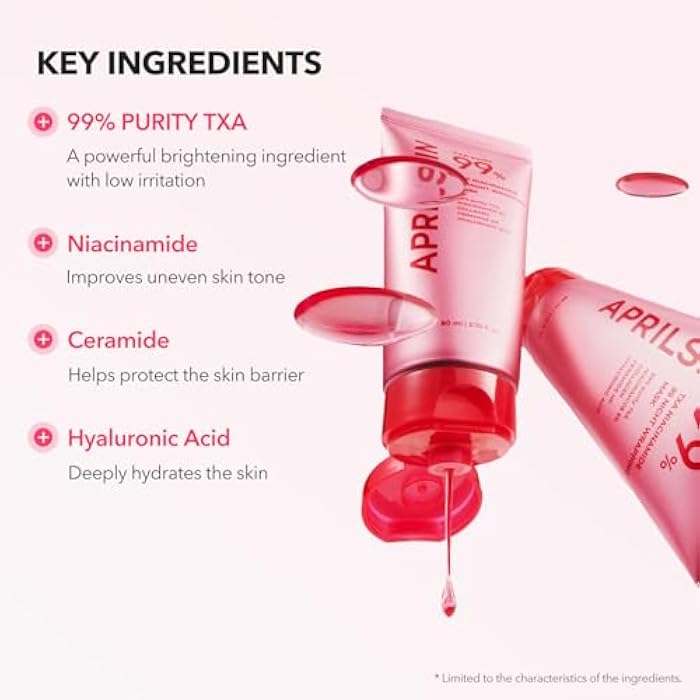 APRILSKIN TXA Niacinamide 99 Overnight Wrapping Mask | 99% High-Purity TXA+Niacinamide for Uneven Skin Tone | Overnight Skin Booster for Toning Care, Firming & Pore Care | 80ml, 2.70 fl.oz. - Image 4