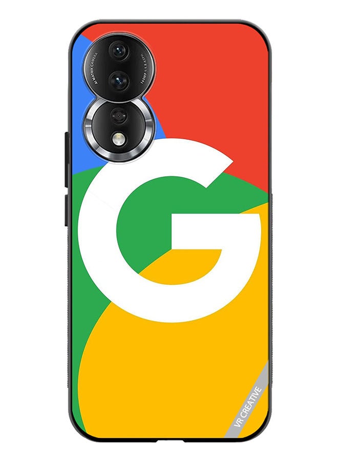 VR CREATIVE Protective Case Cover For Honor 80 Google Logo Design Multicolour - Image 1