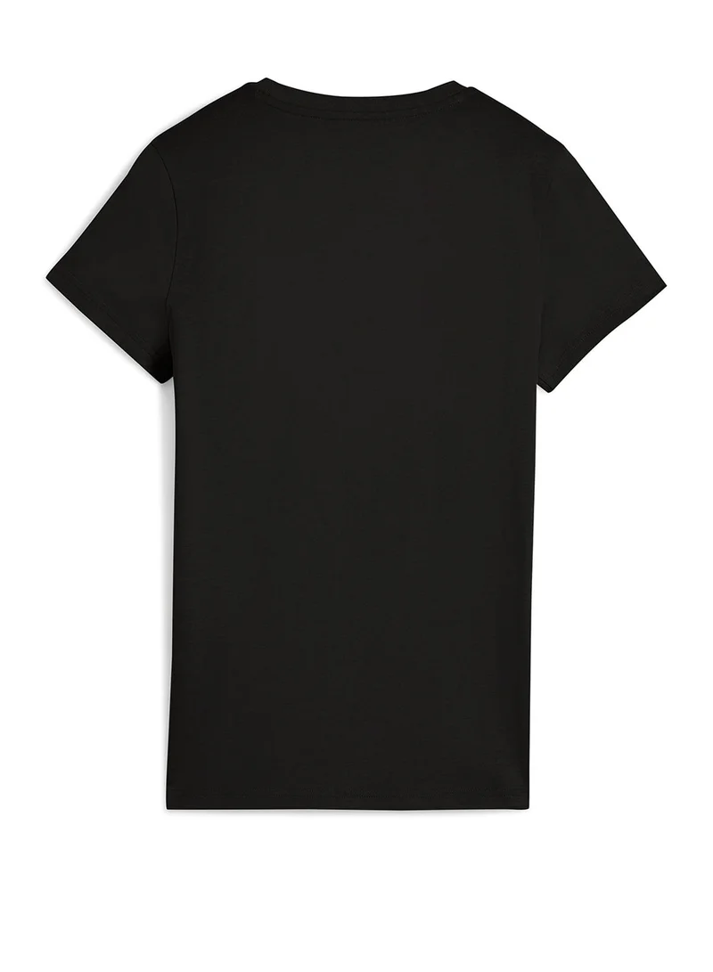 PUMA puma black Graphic Varsity T-Shirt for Women | Best Price UAE