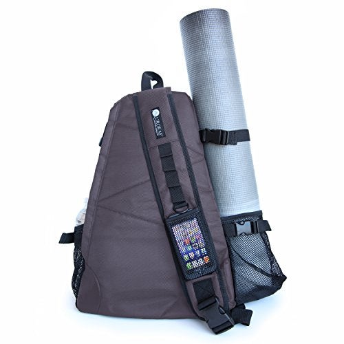 AURORAE Yoga Mat/Gym Cross-body Travel Sling Back Pack. Mat sold separately. - Image 5