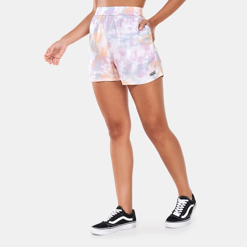 VANS Women's Mascy Daze Tri Dye Woven Shorts