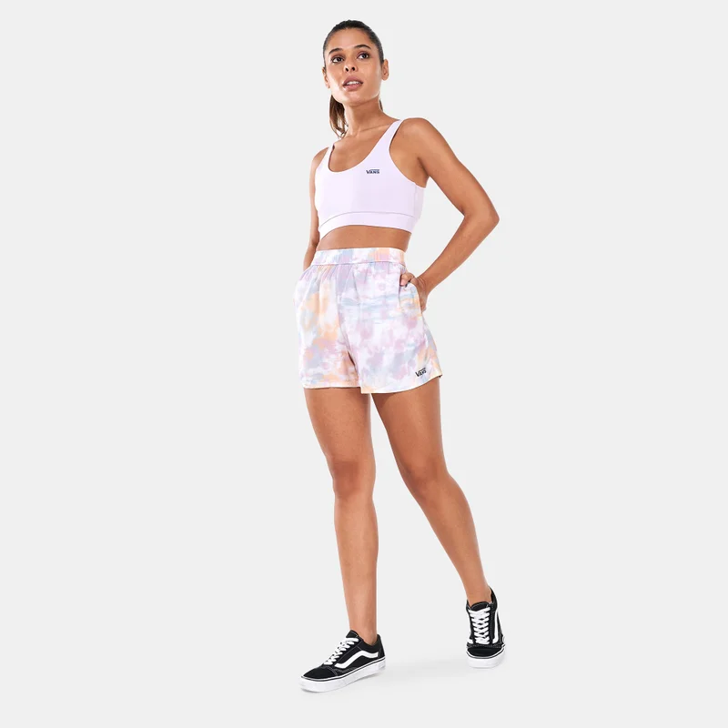 VANS Women's Mascy Daze Tri Dye Woven Shorts