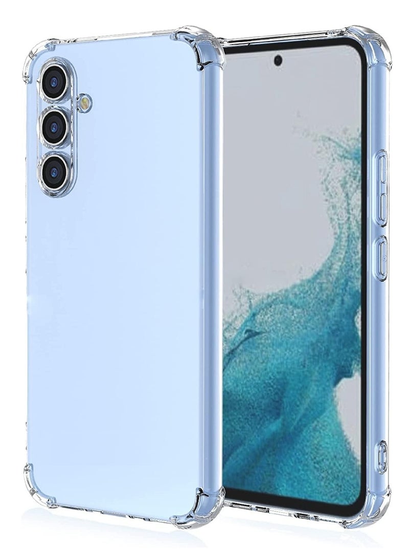 Samsung Galaxy A34 5G Clear Cover Case soft TPU Transparent Back Protective Case shock Absorbent Reinforced Corner for Samsung Galaxy A34 5G  - Image 1