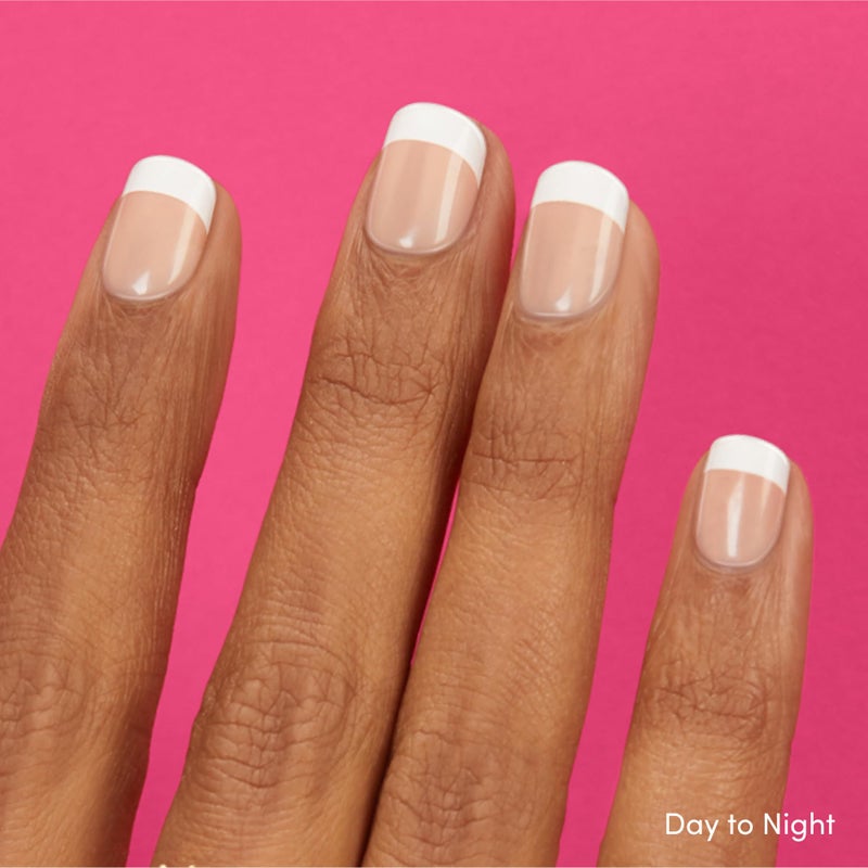 Dashing Diva Magic Press Nail Bundle - French Collection - Square Press On Nails - Day to Night & Homecoming - Long Lasting Gel - Lasts Up to 7 Days - 2 Sets - Image 2