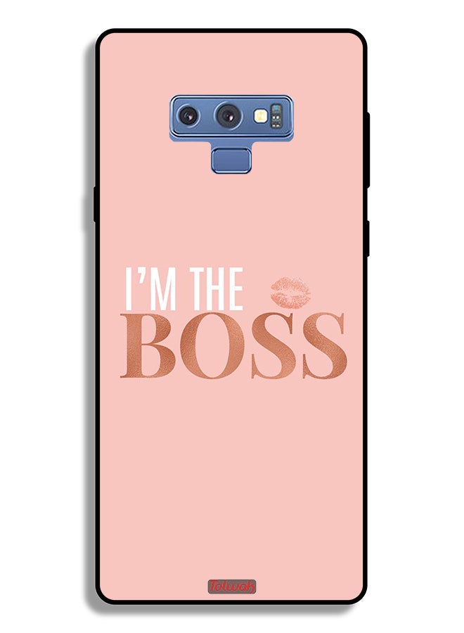 Tolwak Samsung Galaxy Note 9 Protective Case Cover I Am The Boss - Image 2