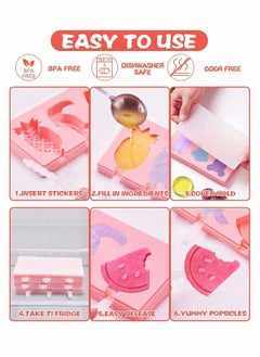 Y&D 3 Packs Silicone Popsicle Molds for Kids  - Image 4