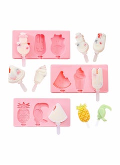 Y&D 3 Packs Silicone Popsicle Molds for Kids  - Image 1