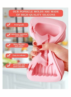 Y&D 3 Packs Silicone Popsicle Molds for Kids  - Image 3