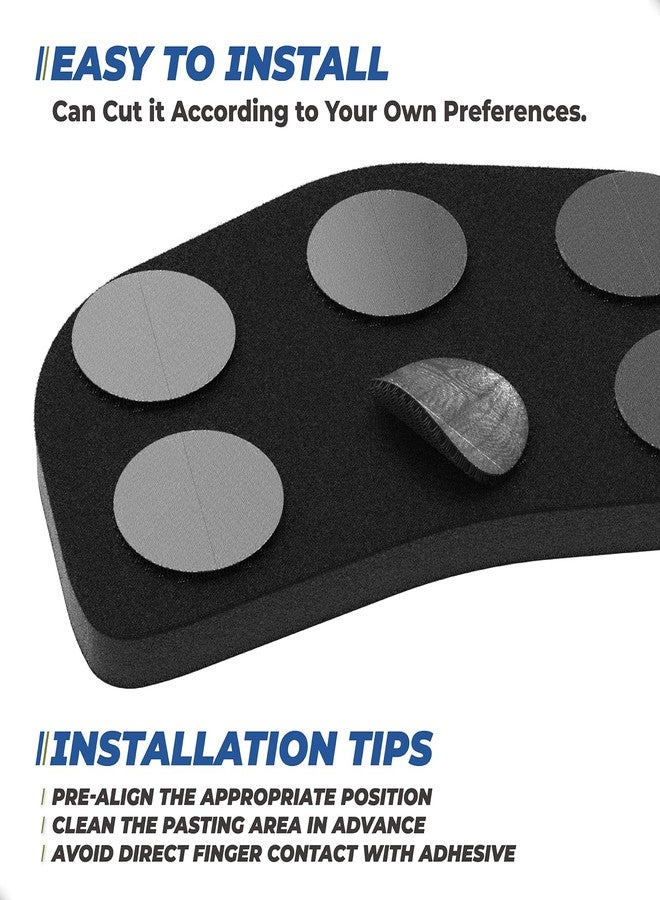 Dimakung Batting Helmet Padding Kit Use for Rawlings Softball & Baseball Helmet CFXFK, Coolflo, Velo, CFX, S70/S80 Series, Helmet Padding Kit Includes 1 PCS Front Padding & 2 PCS Side Padding - Image 5